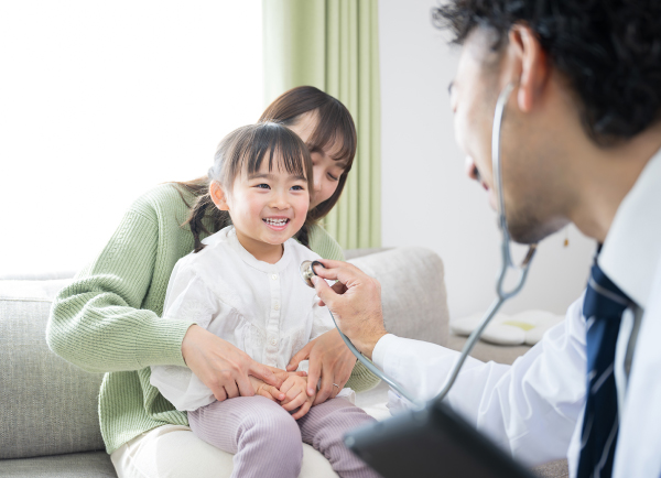 医療的ケア児への訪問も対応可能